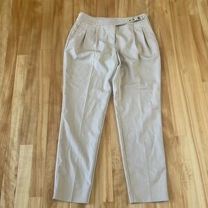 NWOT Zara Basic Women’s buckle wrap pants